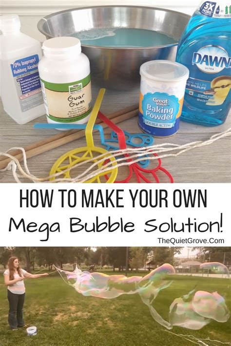 The Magical Properties of Bubble Solutions: A Fascinating Exploration